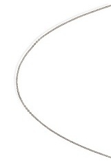 superb tiny heavy cable chain silver necklace for babies